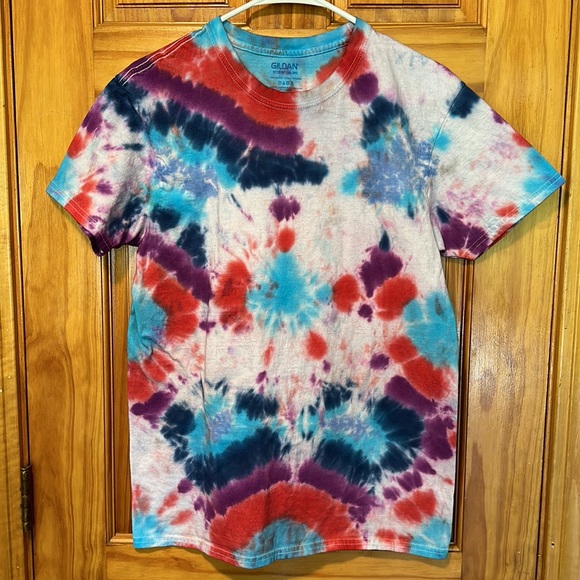 Mens Tye dye t-shirt - Picture 3 of 6